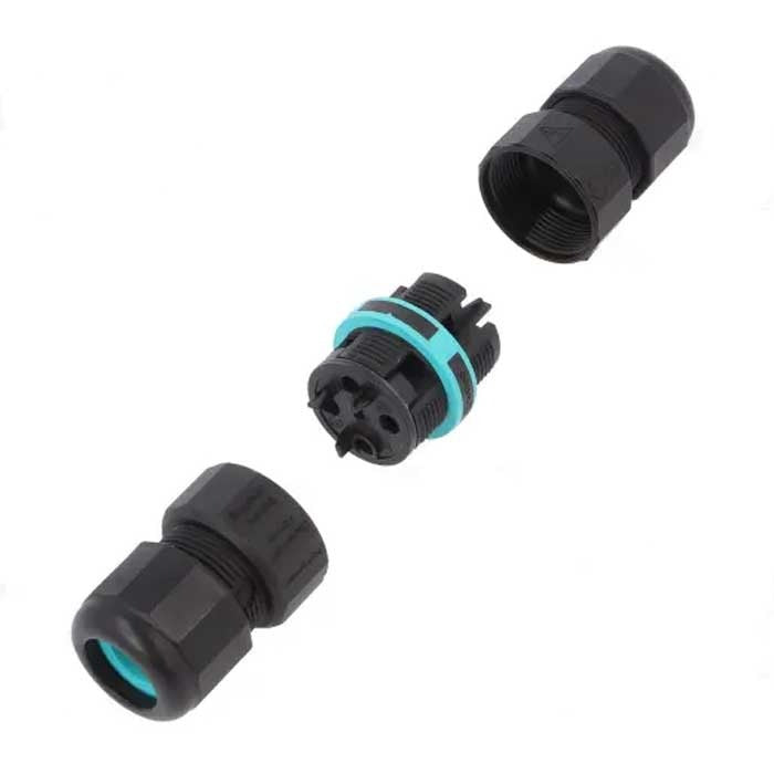 3 aderige kabelverbinder - schroefconnector - waterdicht IP68 - Premium 3 aderige kabelverbinder - schroefconnector - waterdicht IP68 - Premium